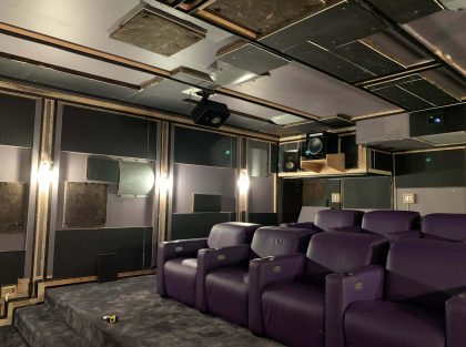 PolyFlex Diffusers to be concealed with FRP stretch fabric system