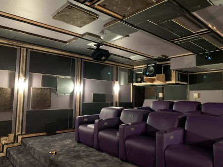 PolyFlex Diffusers to be concealed with FRP stretch fabric system